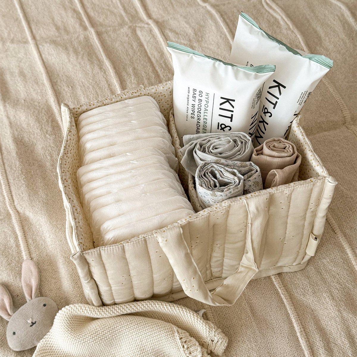 Kit & Kin Våtservetter 10x60 st