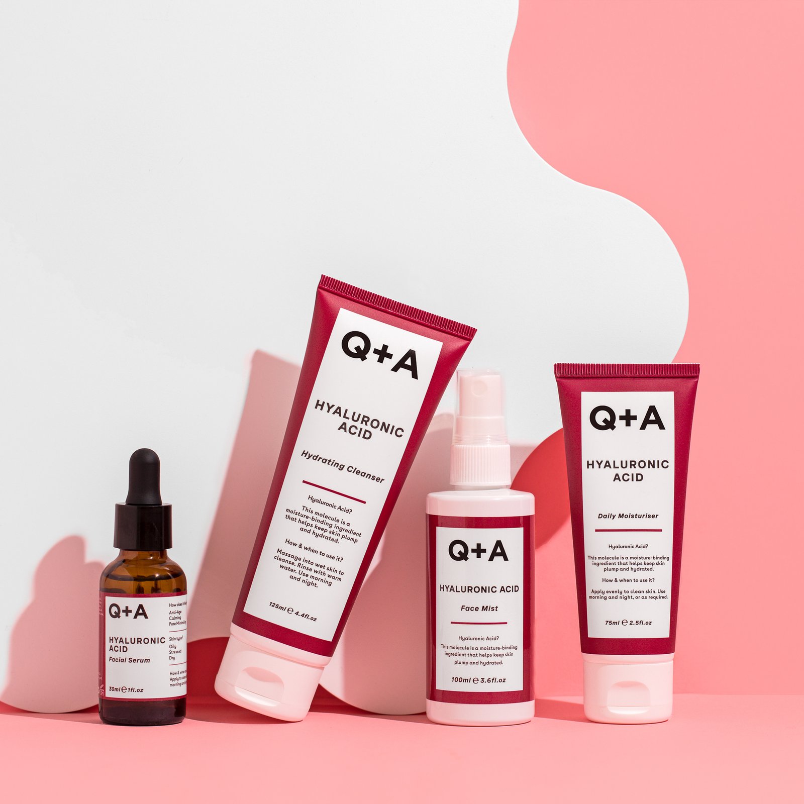 Q+A Hyaluronic Acid Gel Cleanser 125 ml
