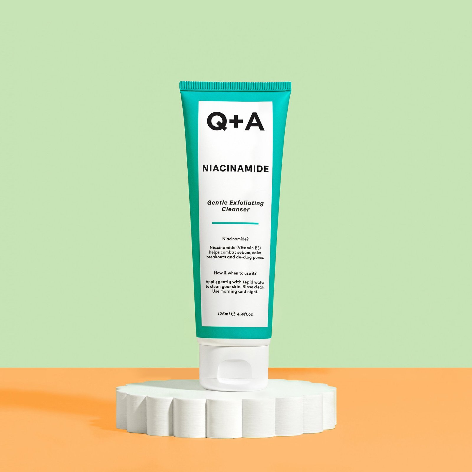 Q+A Niacinamide Gel Cleanser 125ml