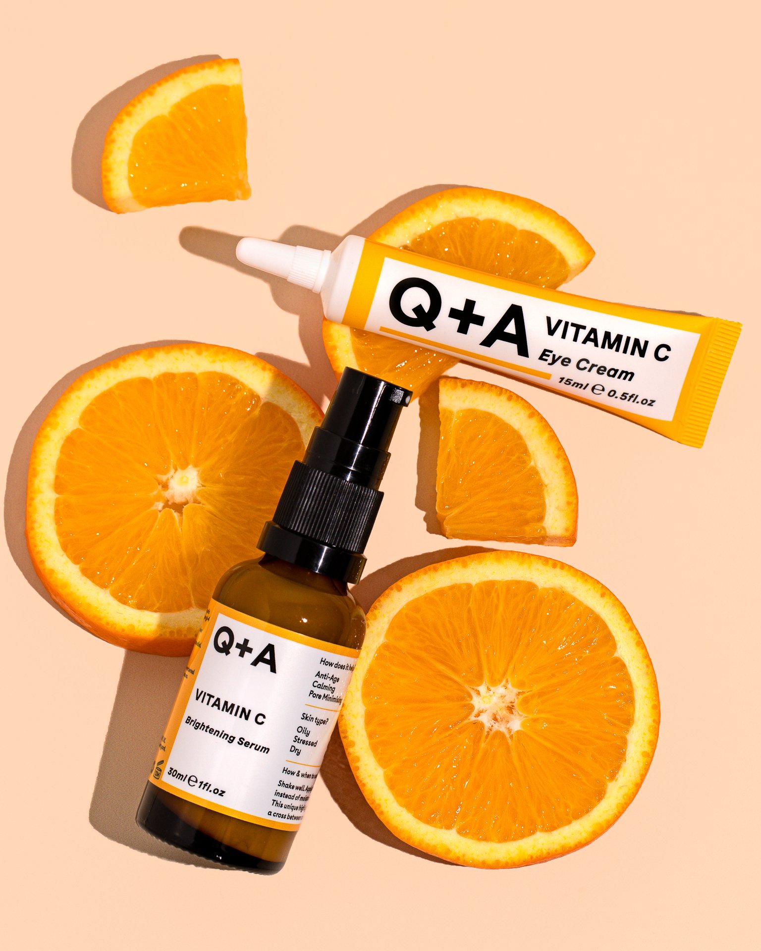 Q+A Vitamin C Brightening Serum 30 ml