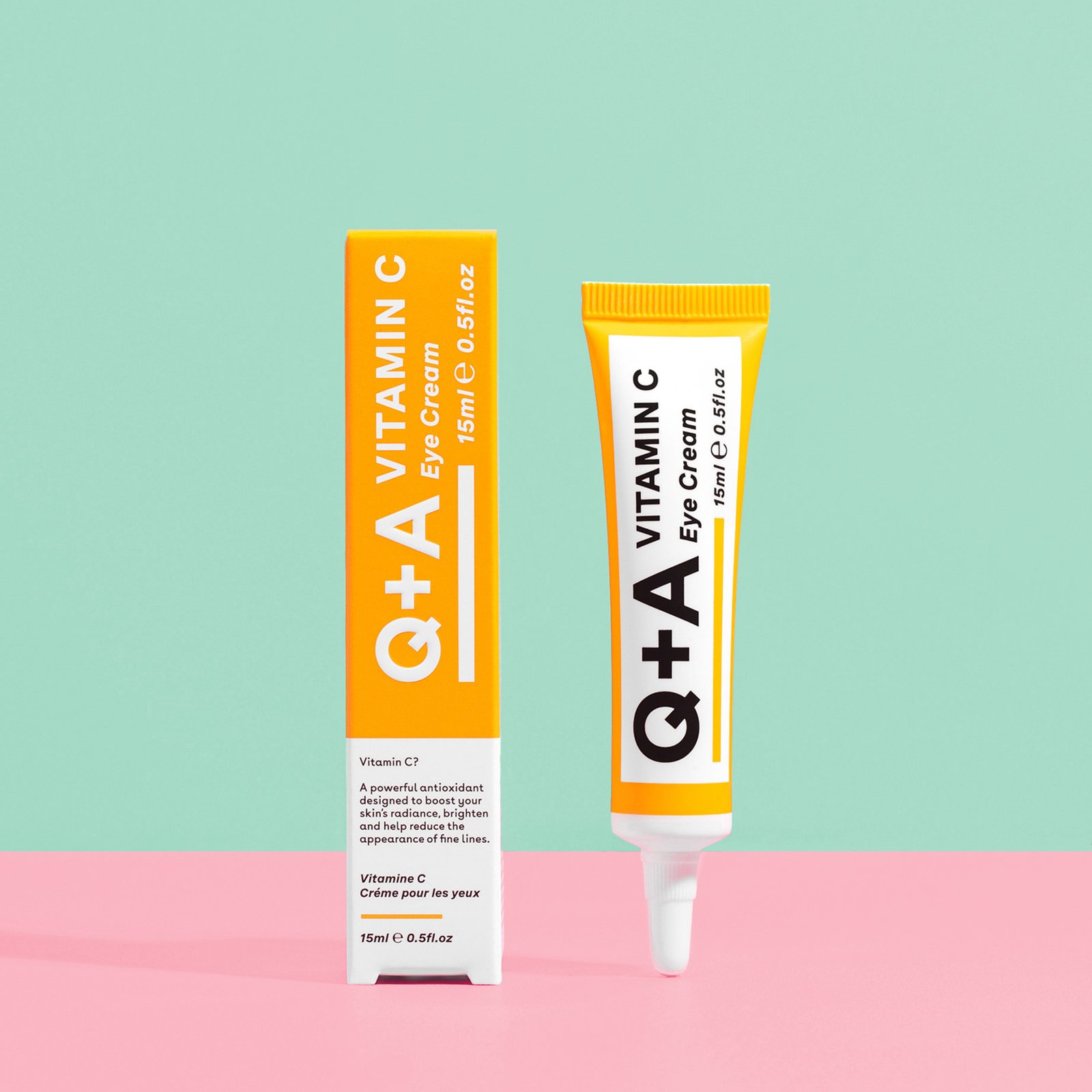 Q+A Vitamin C Eye Cream 15ml