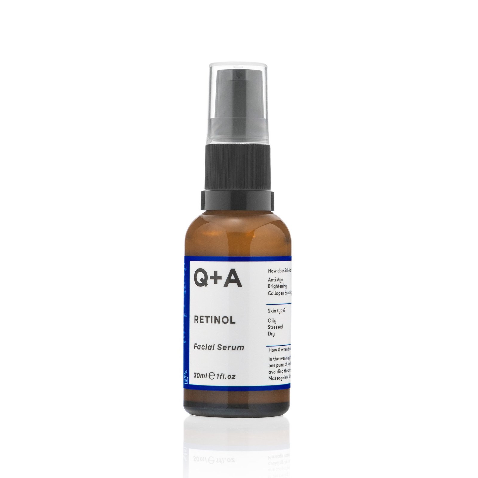 Q+A Retinol 0.2% Serum 30ml