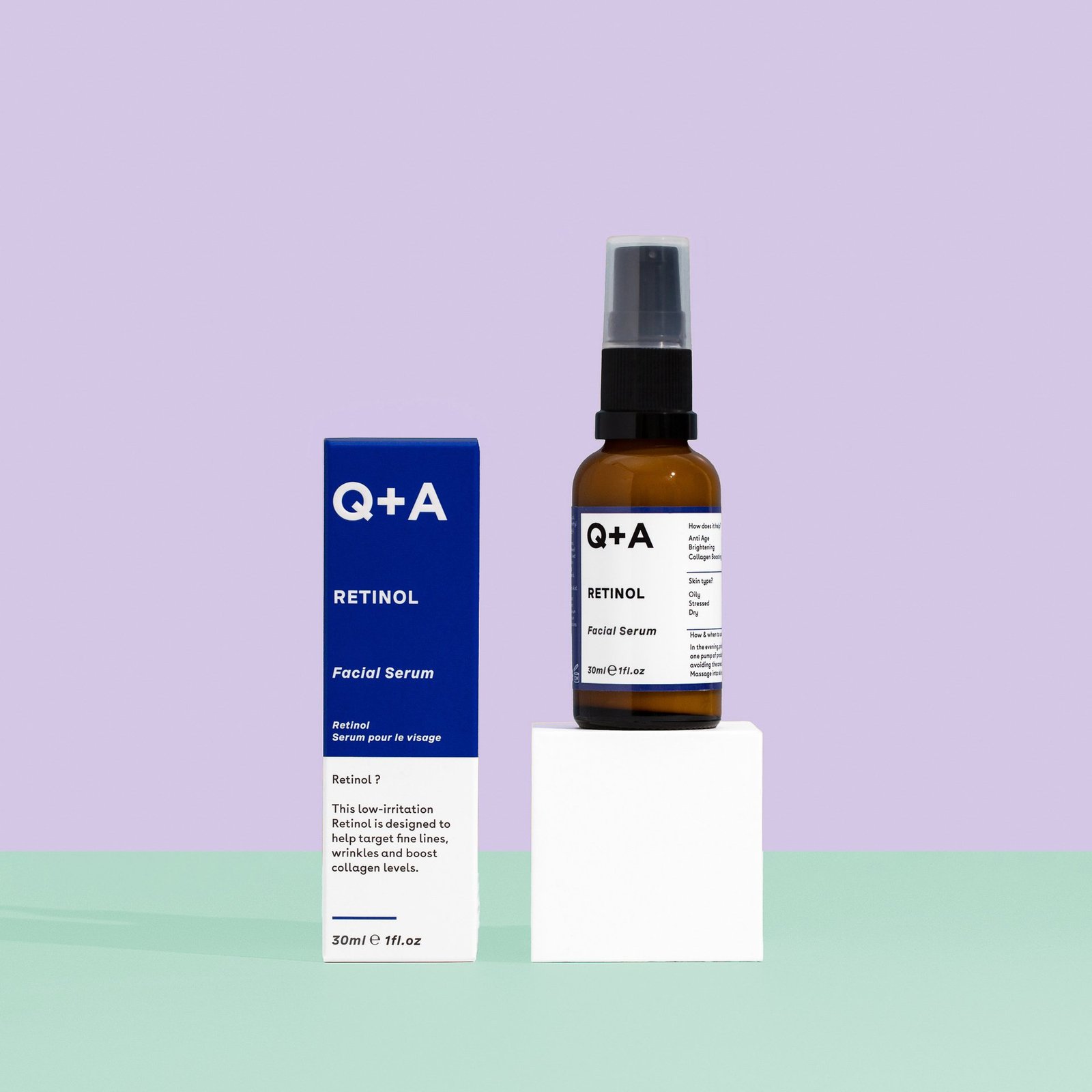 Q+A Retinol 0.2% Serum 30ml