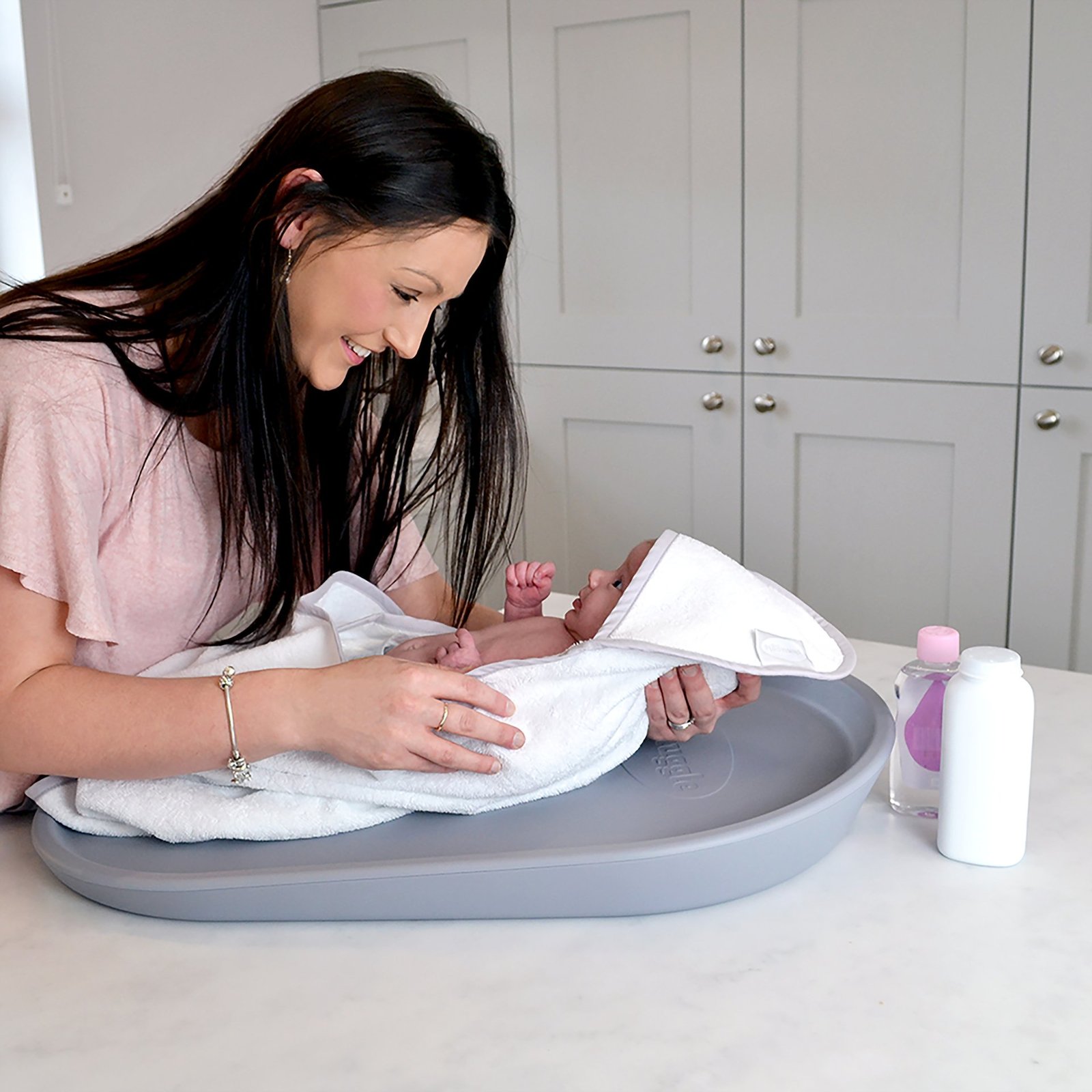 shnuggle Changing Mat Squishy Grey 1 st