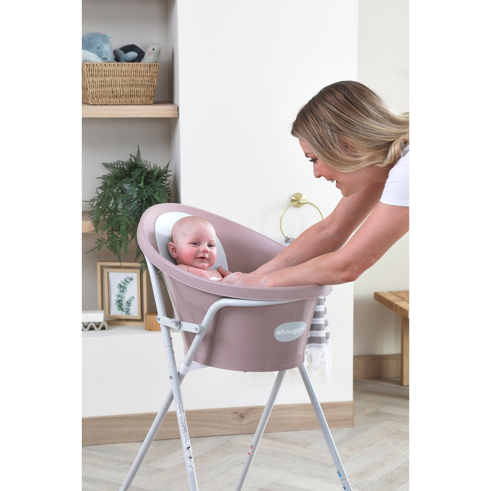 SHNUGGLE Baby Bath Blossom