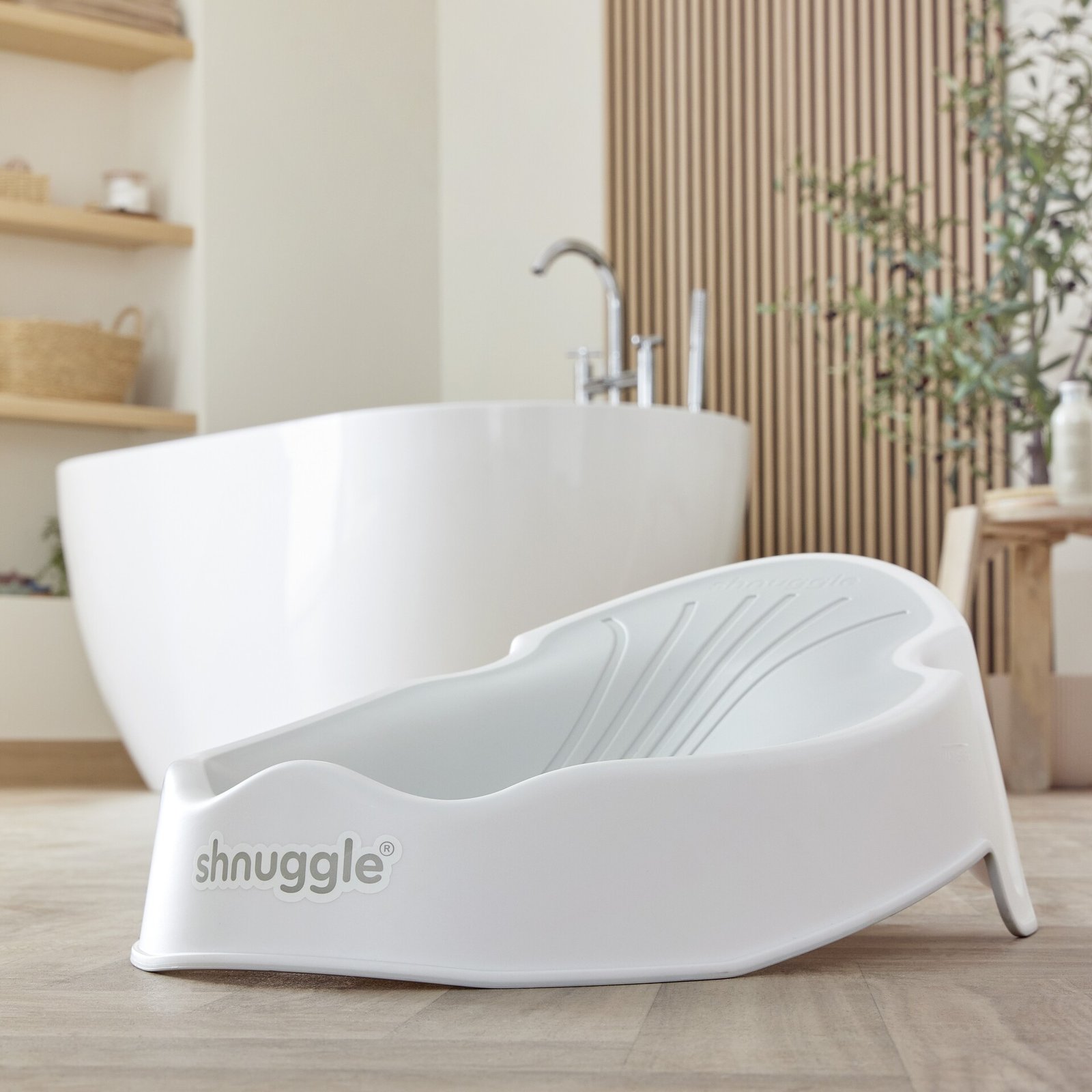 SHNUGGLE New Born Support White Grey