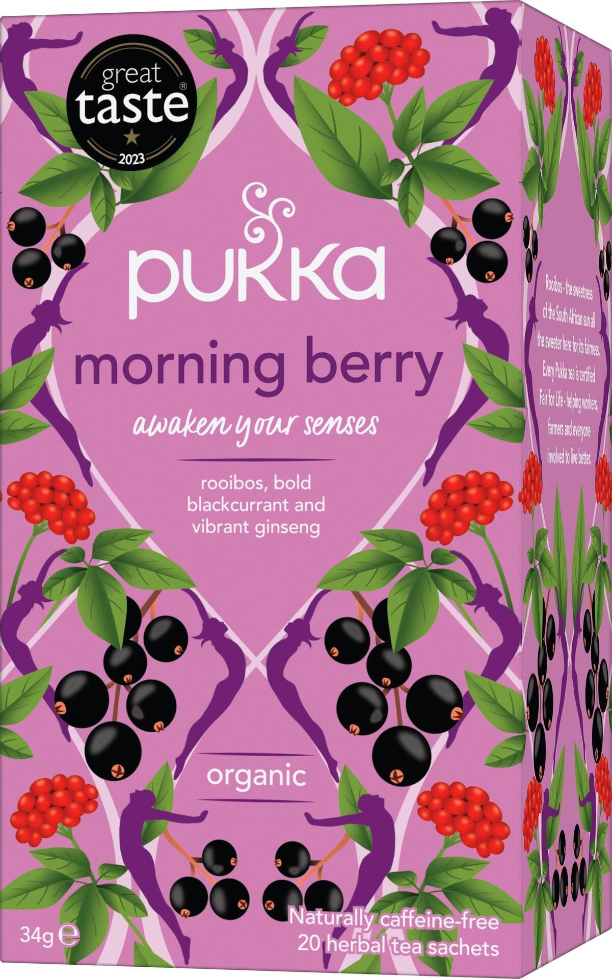 Pukka Herbs Morning Berry 20 tepåsar