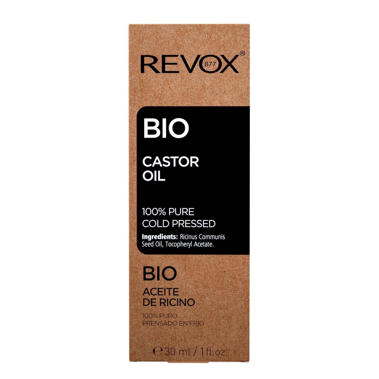 Revox B77 BIO Castor Oil 100% Pure 30 ml