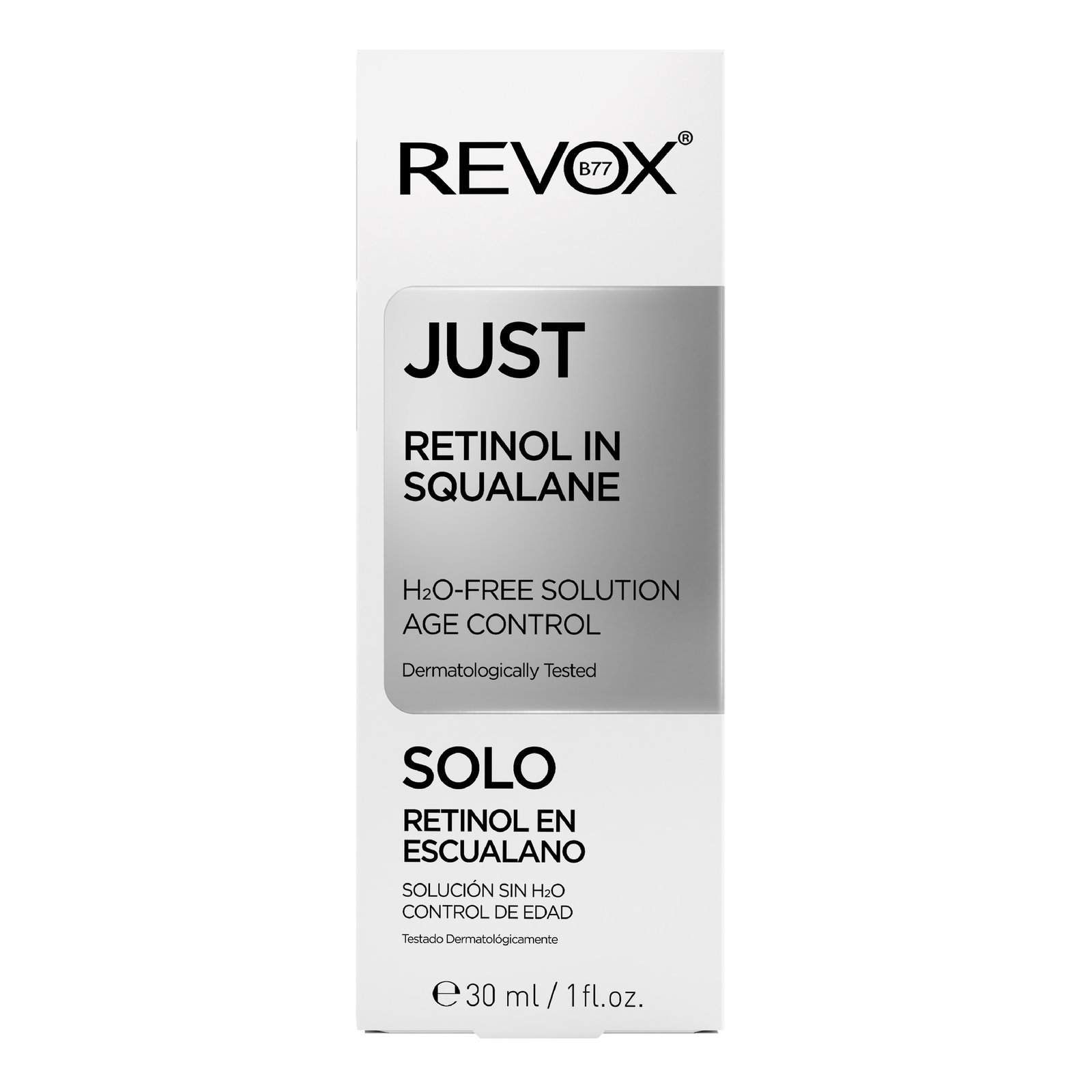 Revox B77 Just Retinol In Squalane H20-Free Solution Age Control 30 ml