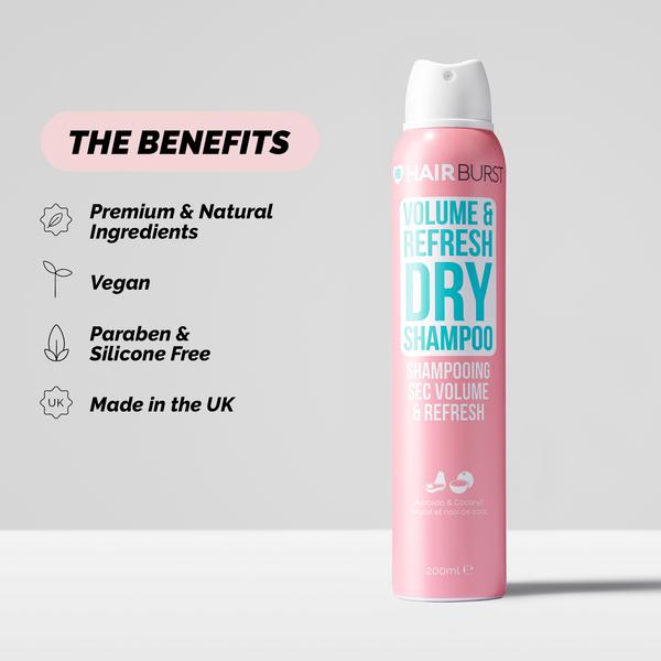 Hairburst Torrschampo Volym 200 ml