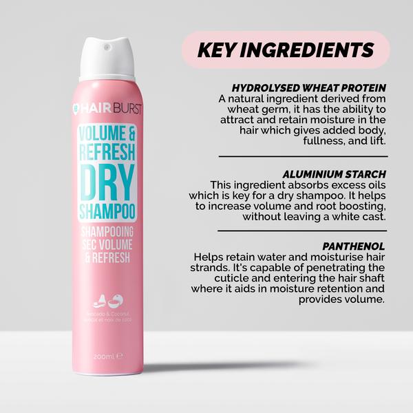Hairburst Torrschampo Volym 200 ml