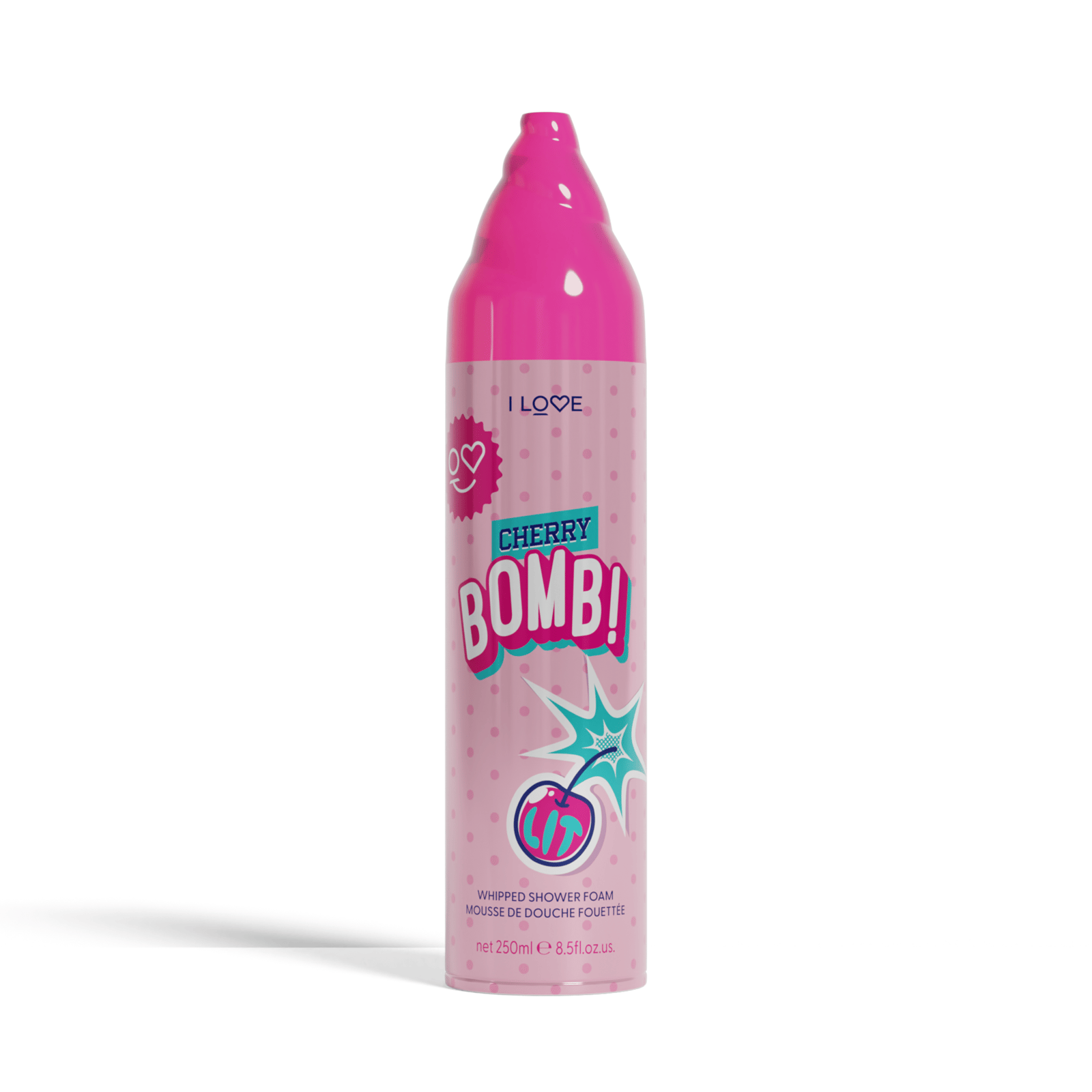 I LOVE Cherry Bomb Whipped Shower Foam 250 ml