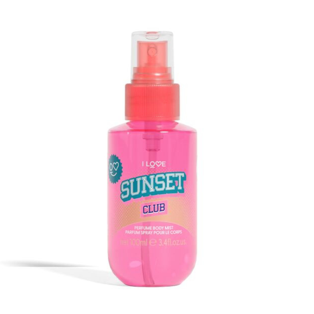 I LOVE Sunset Club Perfume Body Mist 100 ml