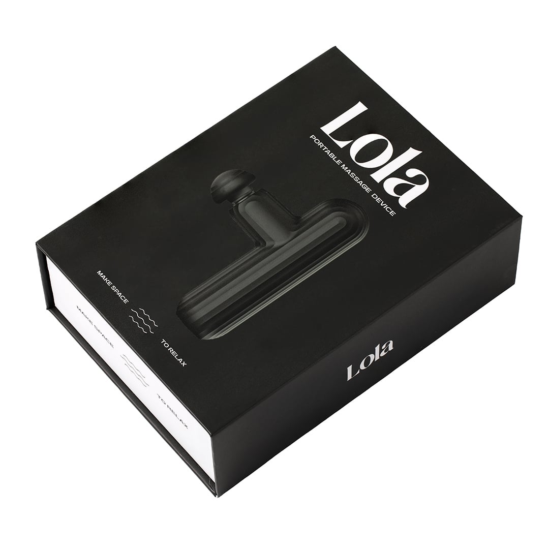 Lola Massage Gun Black 2.0