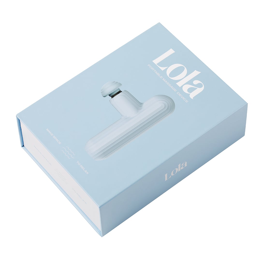 Lola Massage Gun Baby Blue 2.0