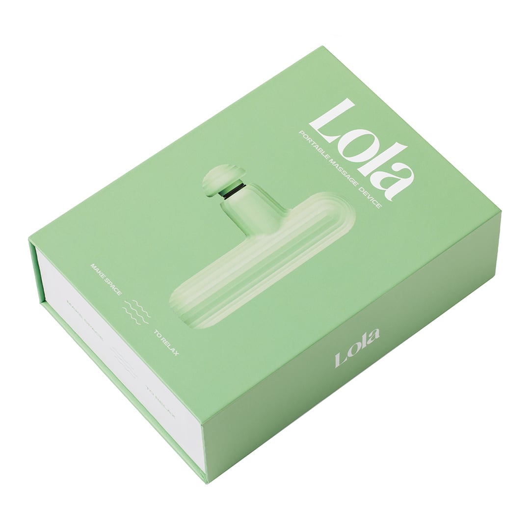 Lola Massage Gun Mint Cream 2.0