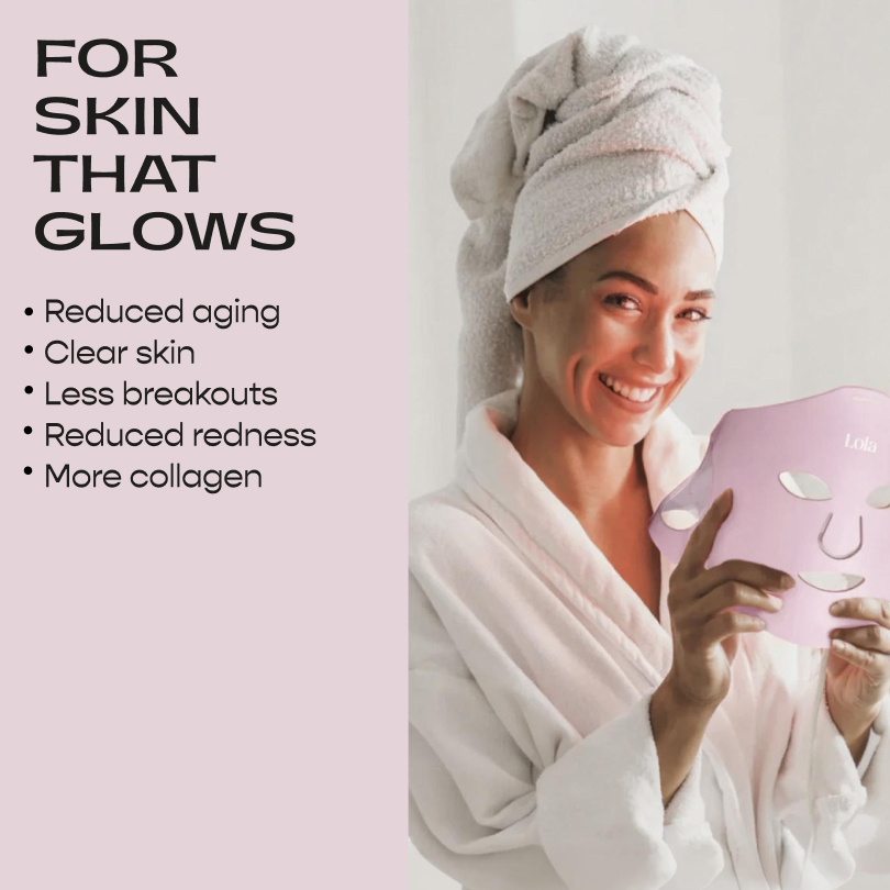 Lola Glow Mask Pink