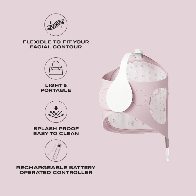 Lola Glow Mask Pink