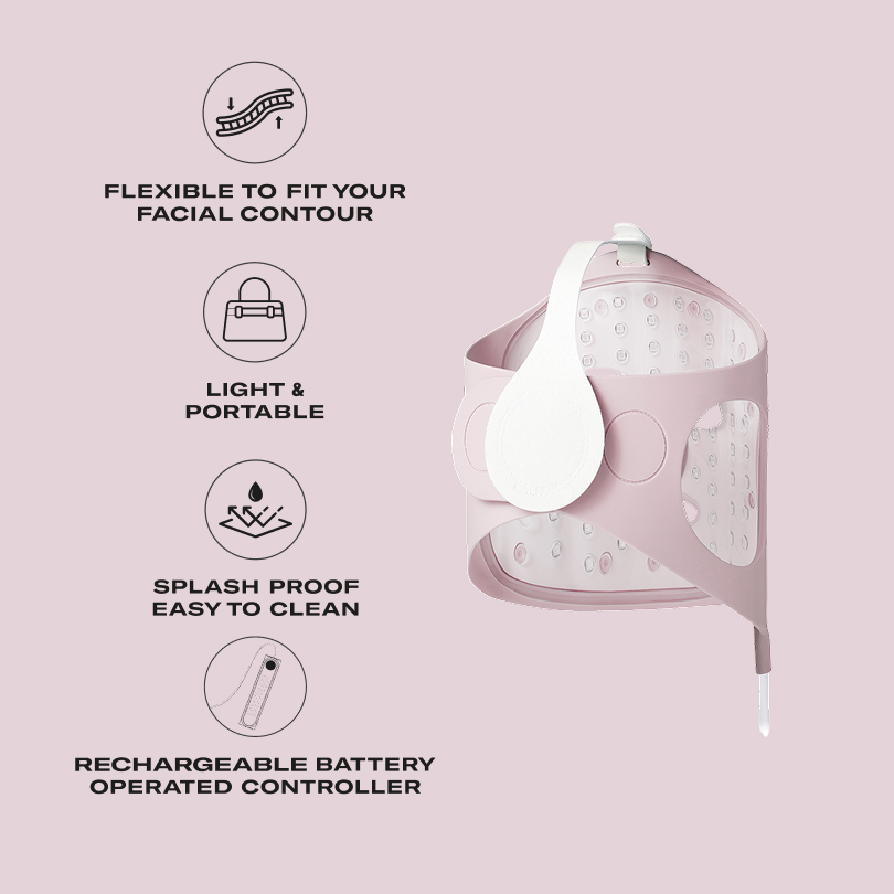 Lola Glow Mask Pink