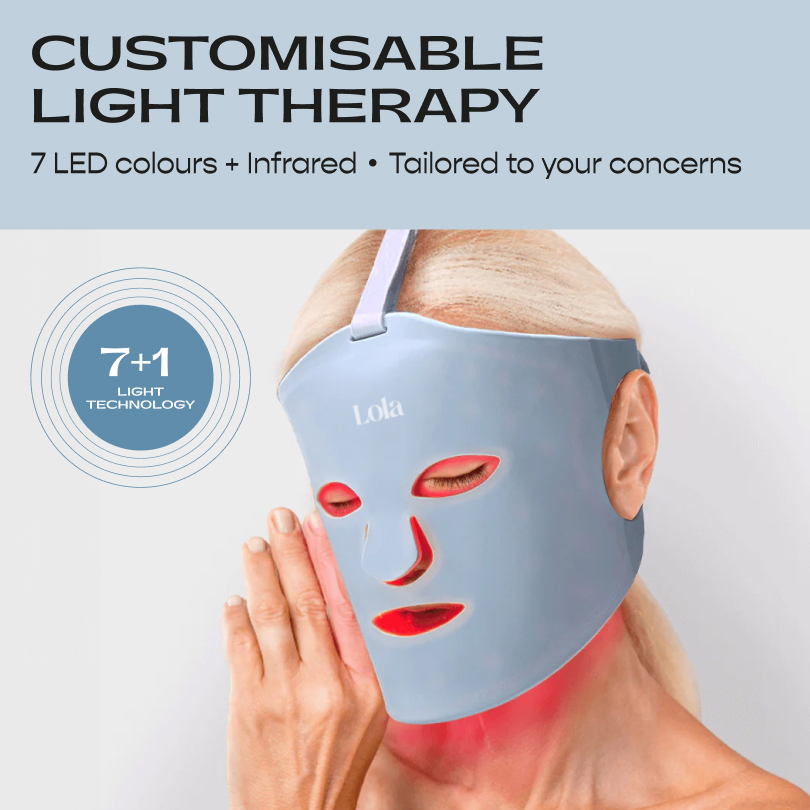 Lola Glow Mask Blue