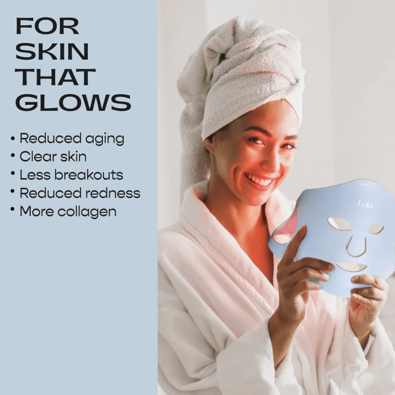 Lola Glow Mask Blue