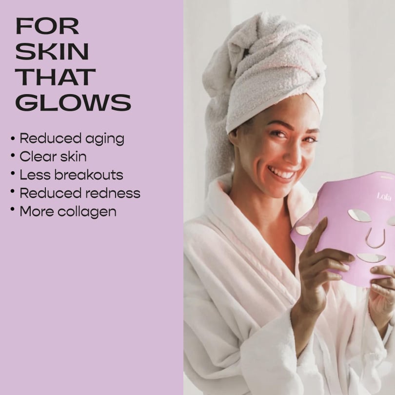 Lola Glow Mask Lilac