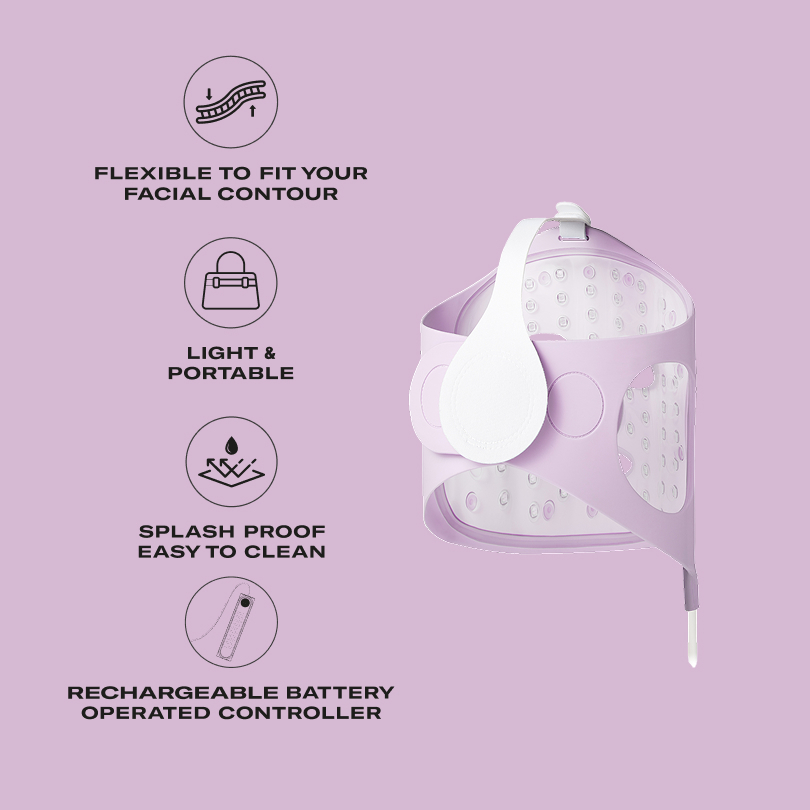 Lola Glow Mask Lilac