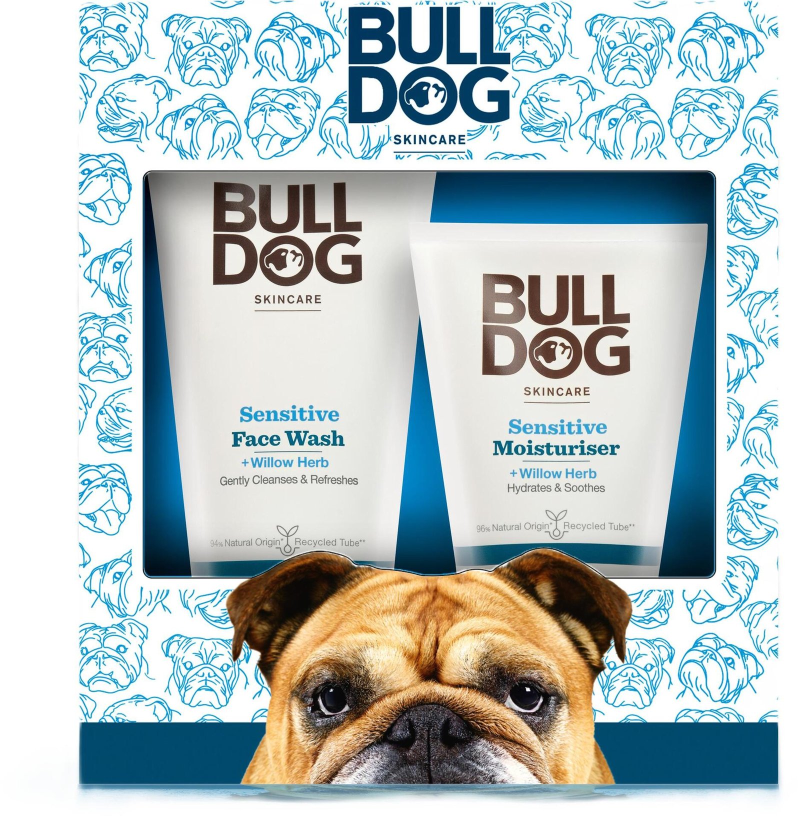 Bulldog Sensitive Skincare Duo Set 100+150 ml