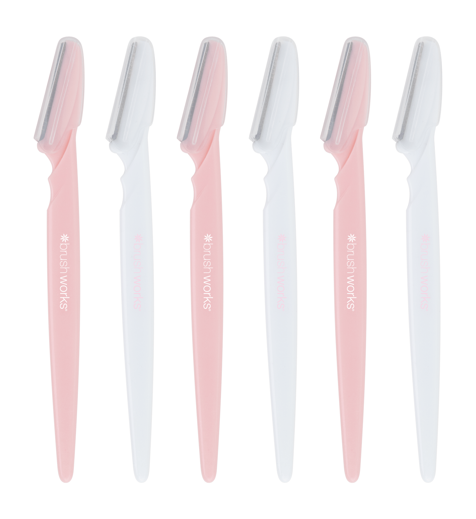Brushworks Angled Dermaplaners 6 st