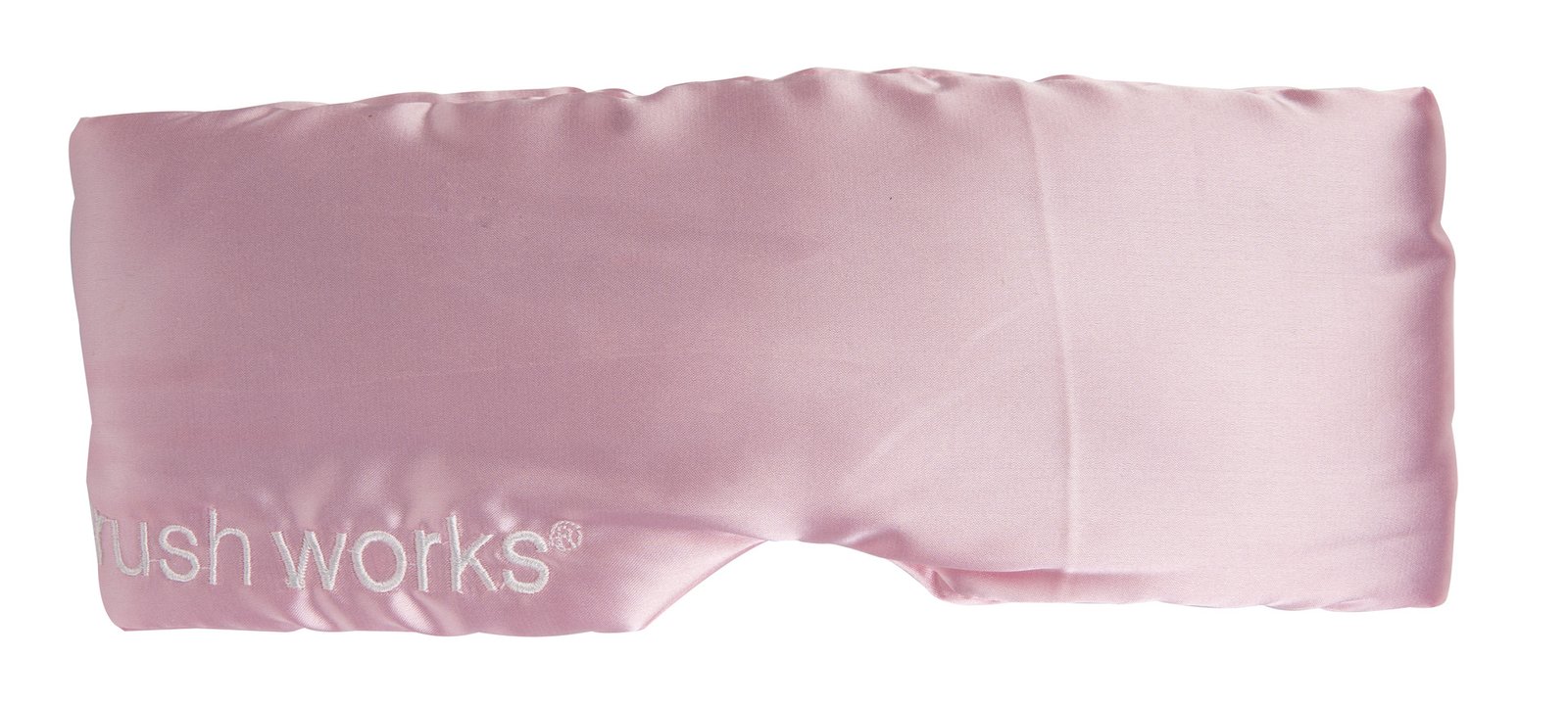Brushworks Cushioned Satin Sleep Mask