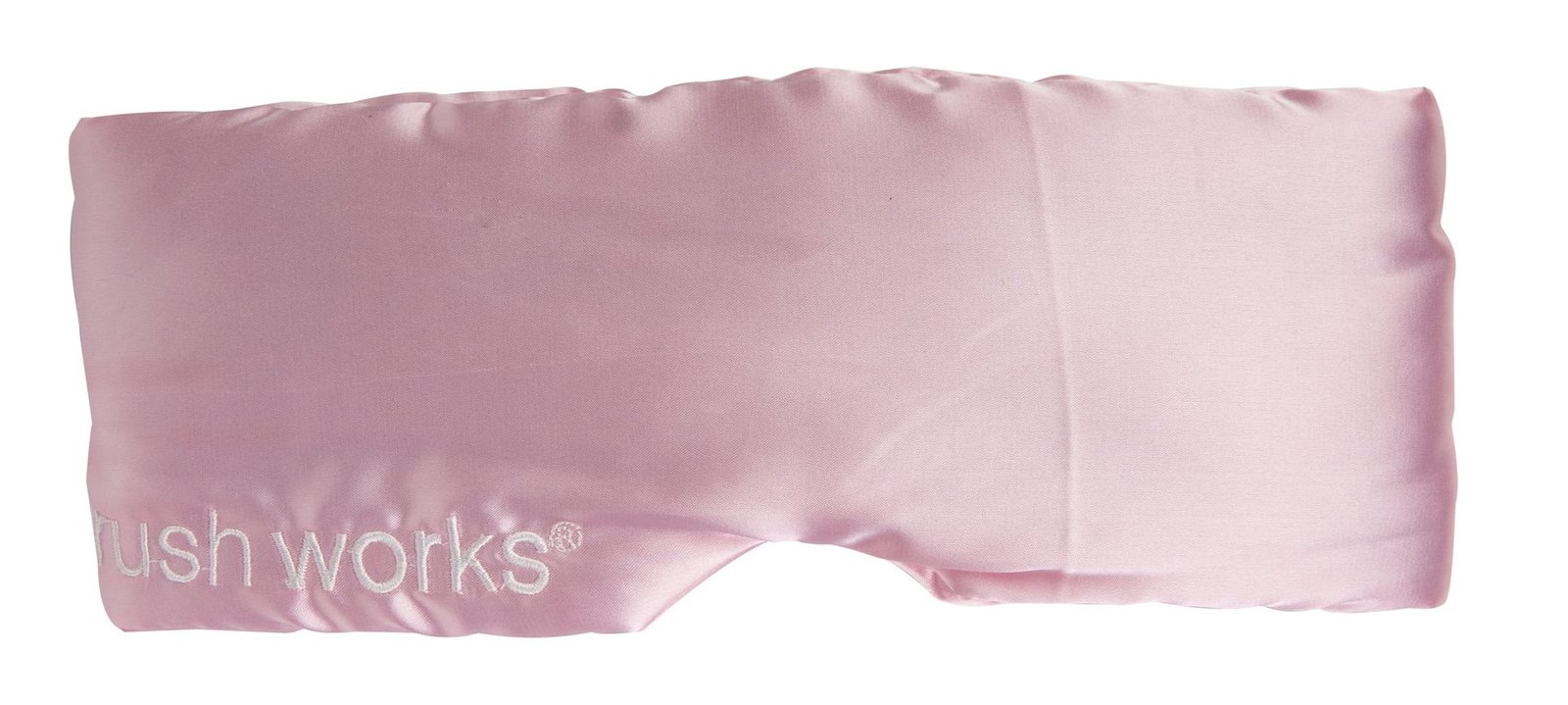 Brushworks Cushioned Satin Sleep Mask