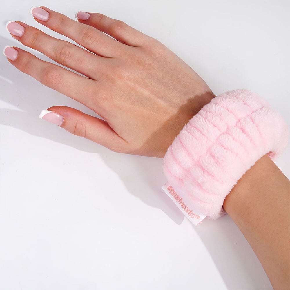 Brushworks Microfibre Wrist Wash Bands 2 st