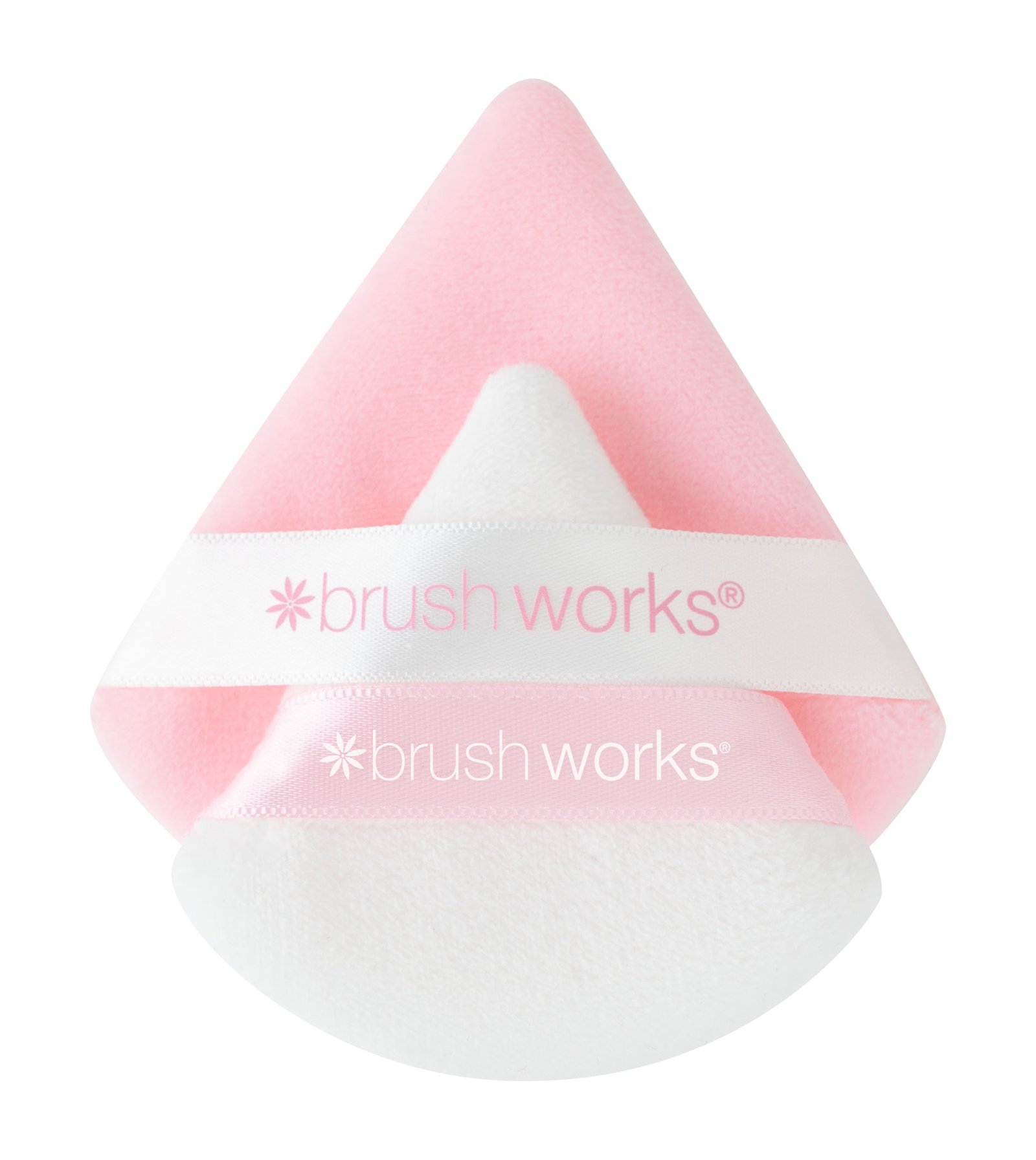 Brushworks Triangular Powder Puff Duo