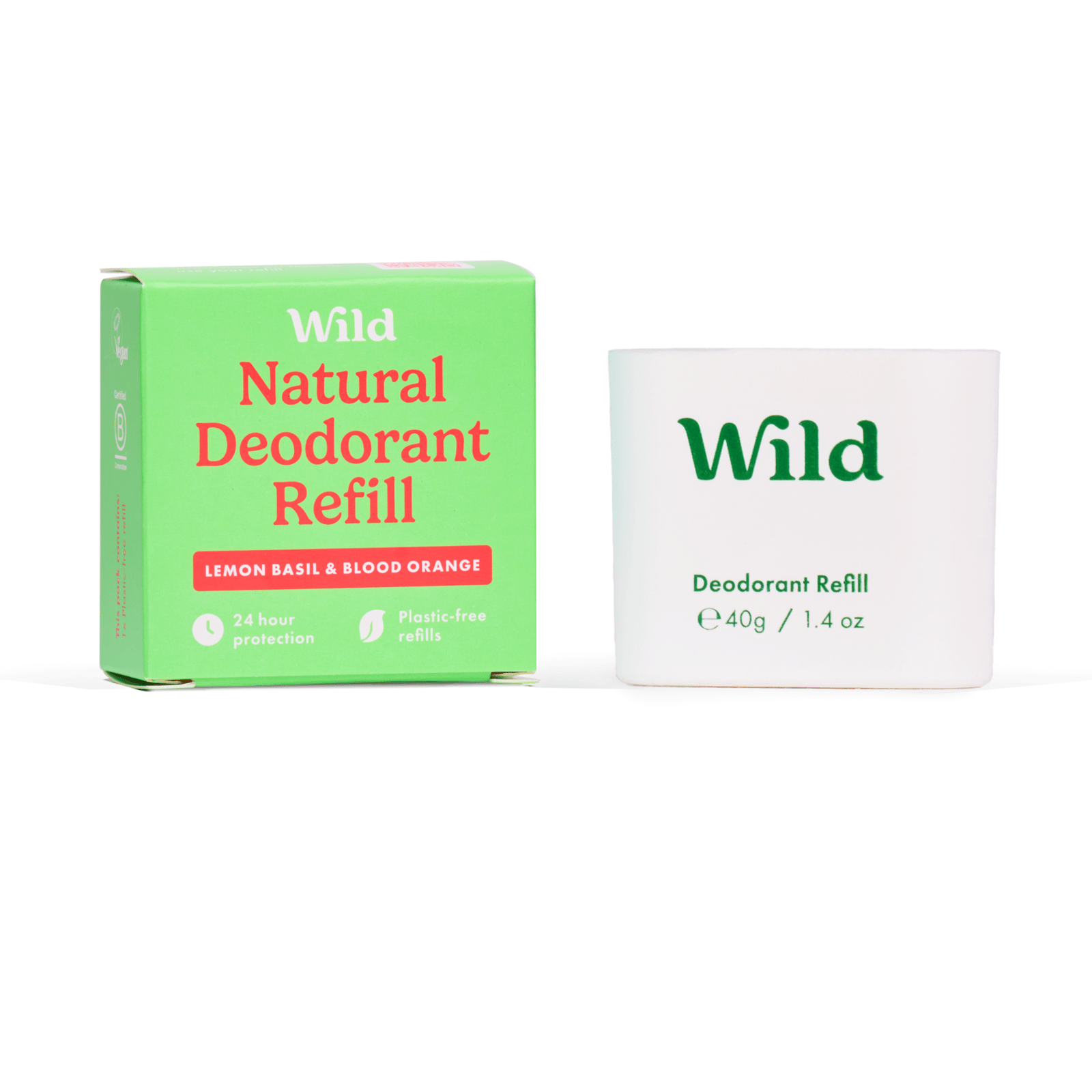 Wild Lemon, Basil & Blood Orange Deo Refill 40g