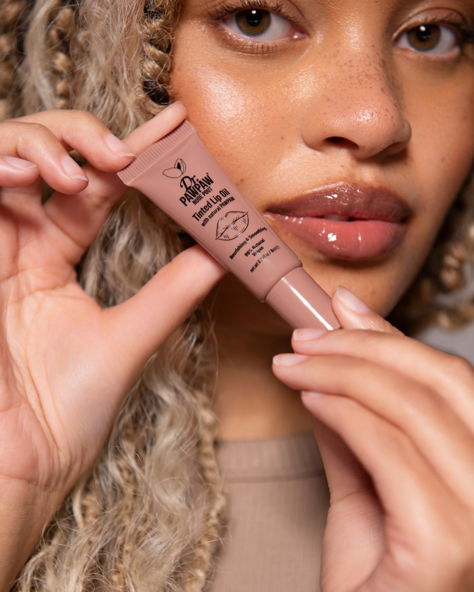 Dr. PAWPAW Tinted Lip Oil Nude Pout 8 ml