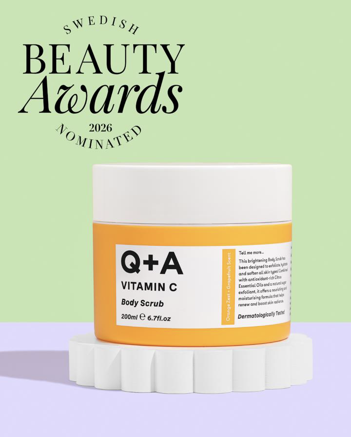 Q+A Vitamin C Body Scrub 200 ml