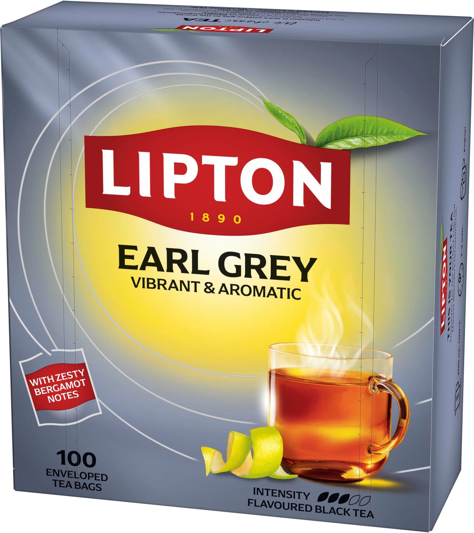 Lipton Svart Te Rich Earl Grey utan kuvert 100 st