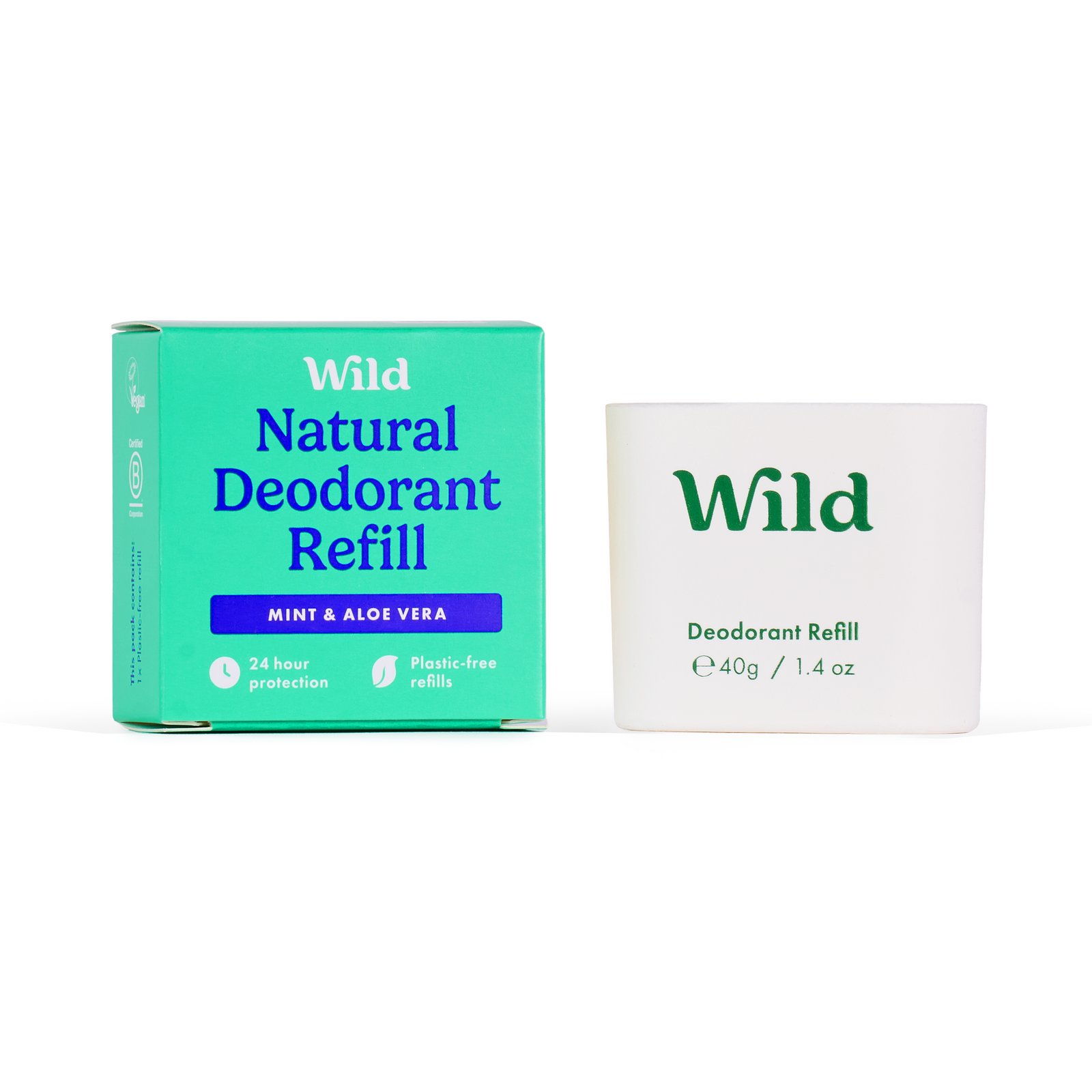 Wild Mint & Aloe Vera Deo refill 40g