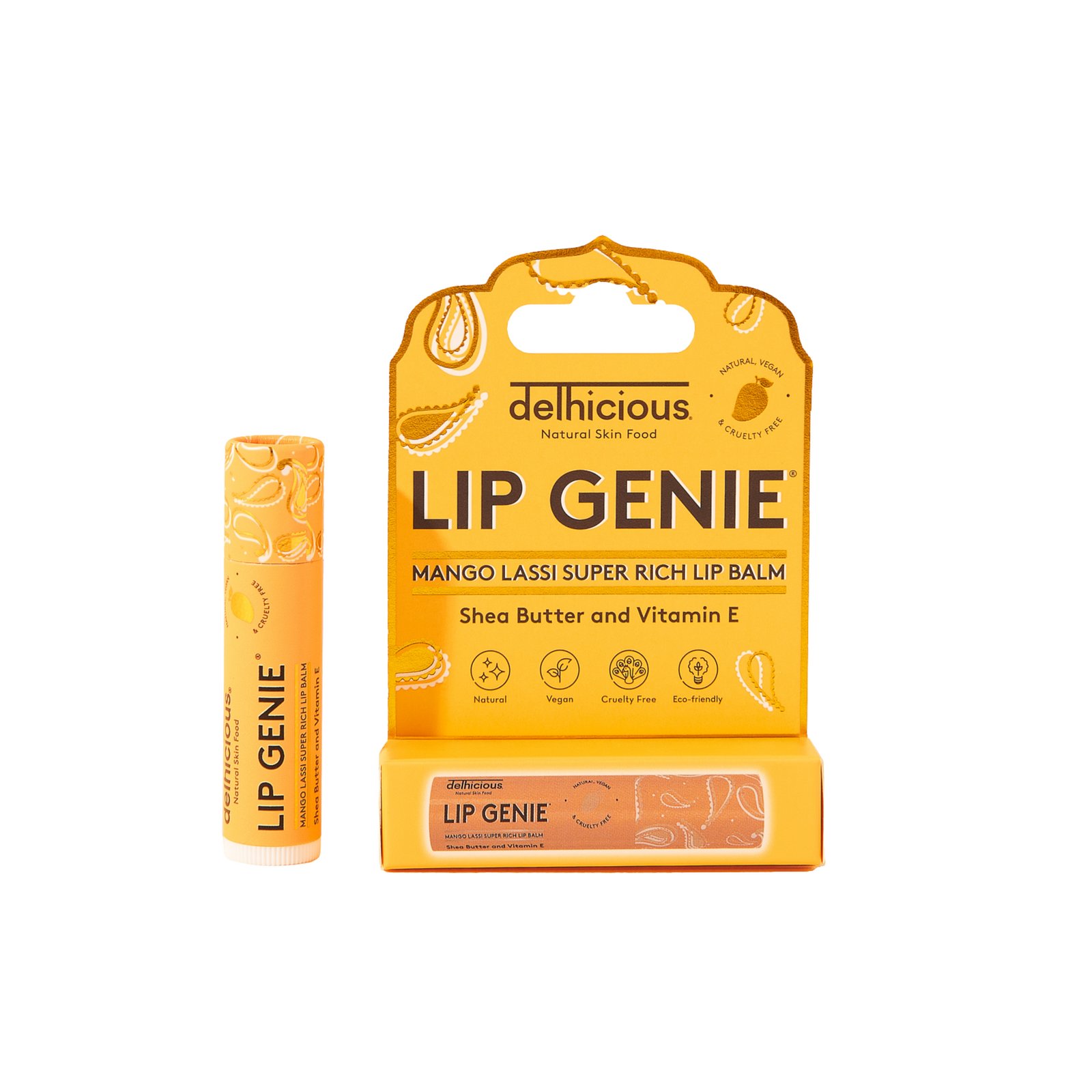 Delhicious Lip Genie Mango Lassi Super Rich Lip Balm 4.25g