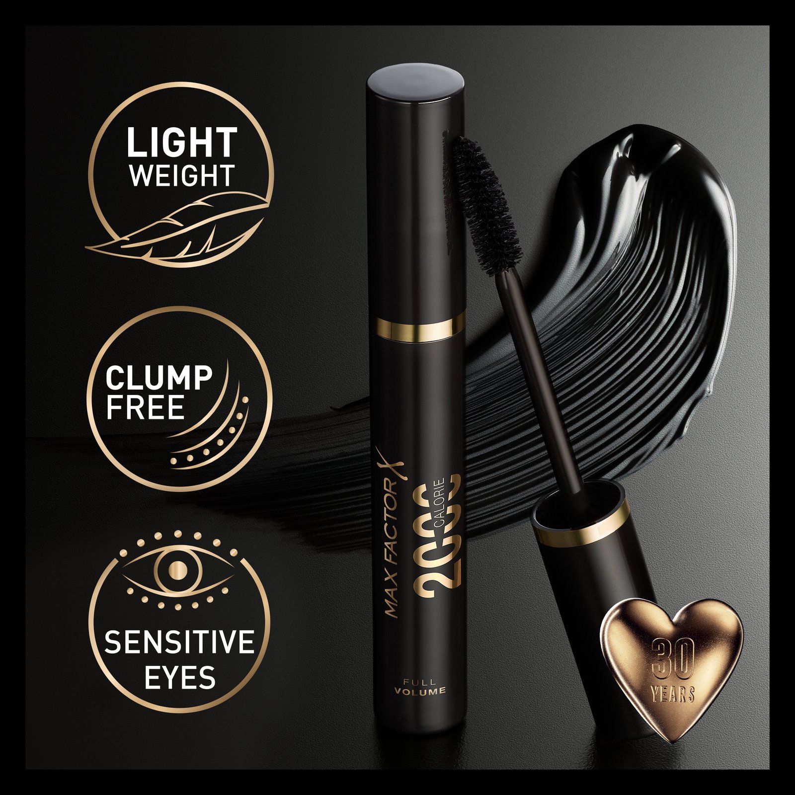 Max Factor 2000 Calorie Mascara 002 Black/Brown 9 ml