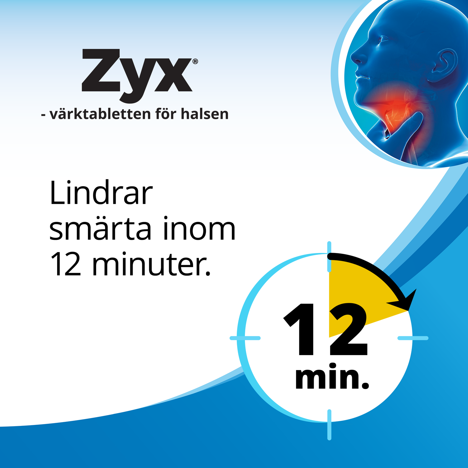 Zyx Citron 3mg 20 Sugtabletter