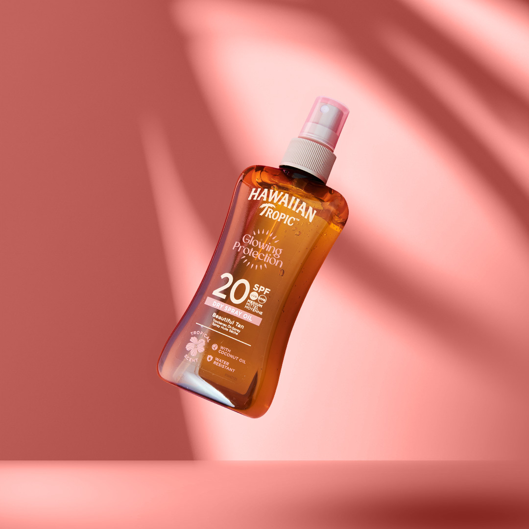 Hawaiian Tropic Glowing Protection Dry Oil Gel SPF20 200 ml