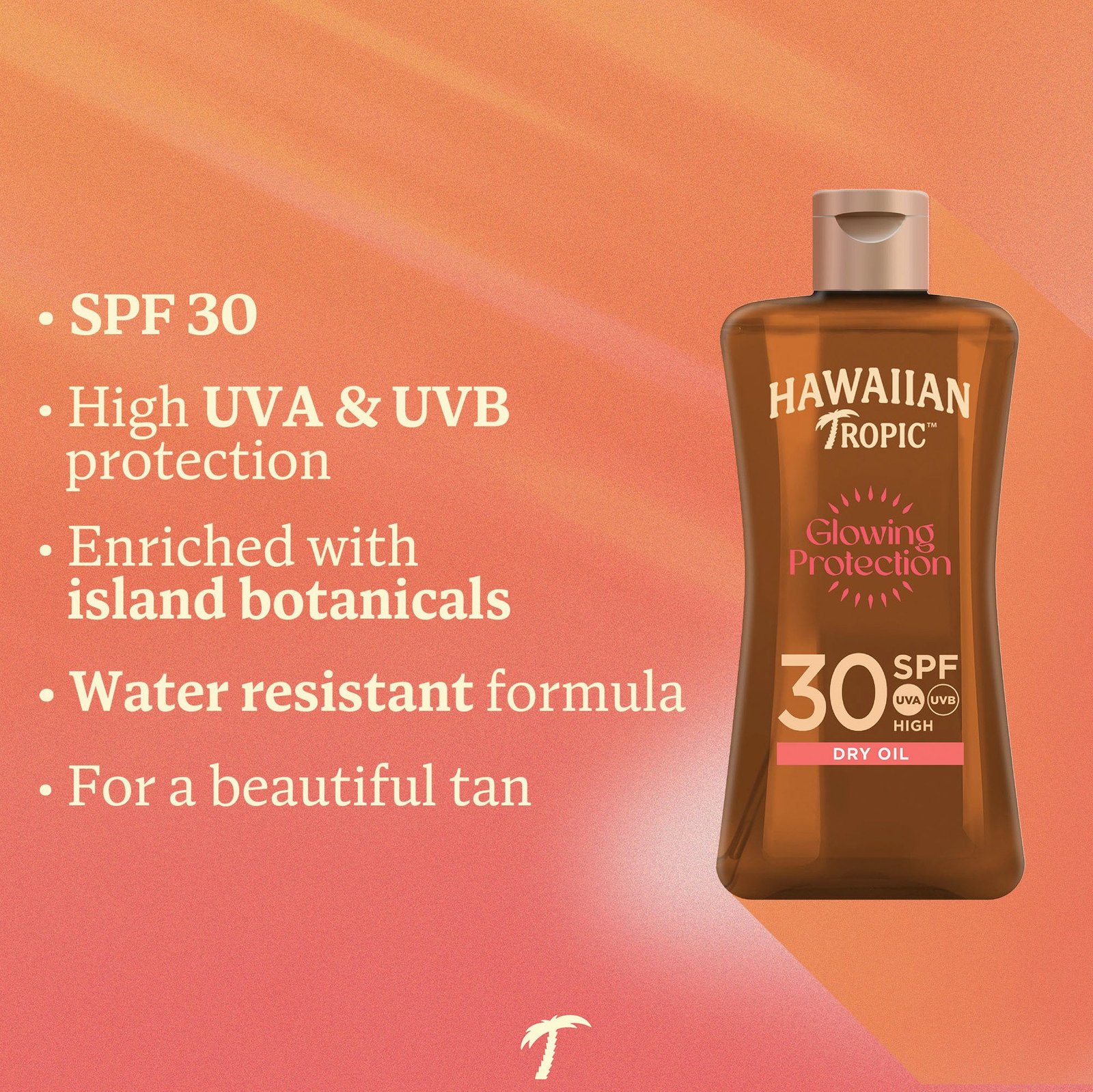 Hawaiian Tropic Glowing Protection Dry Oil SPF30 75 ml