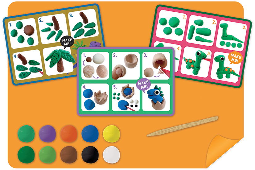 Floss & Rock Leklera Dino