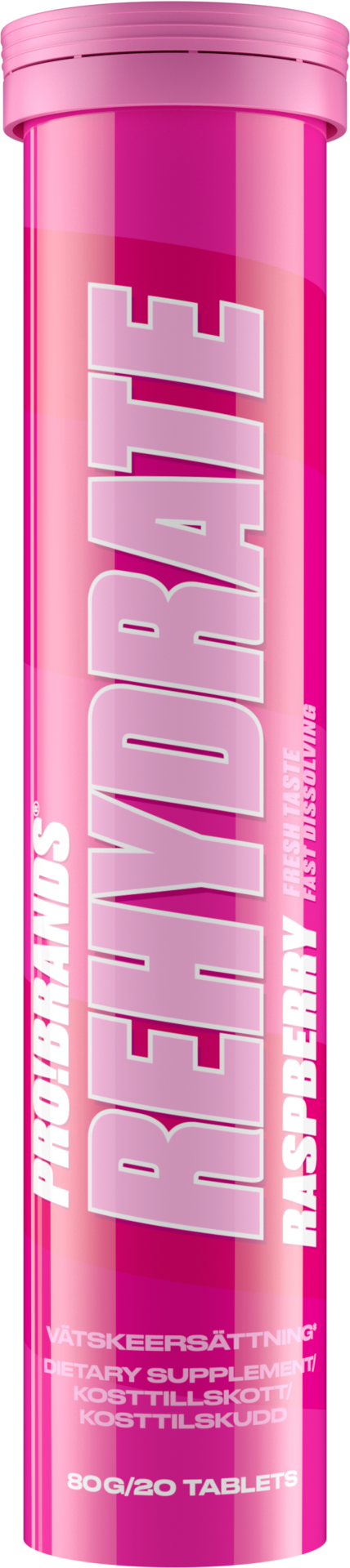 ProBrands Rehydrate Pills Rasberry 20 brustabletter