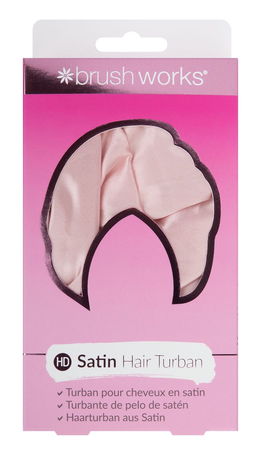 Brushworks Satin Hair Turban