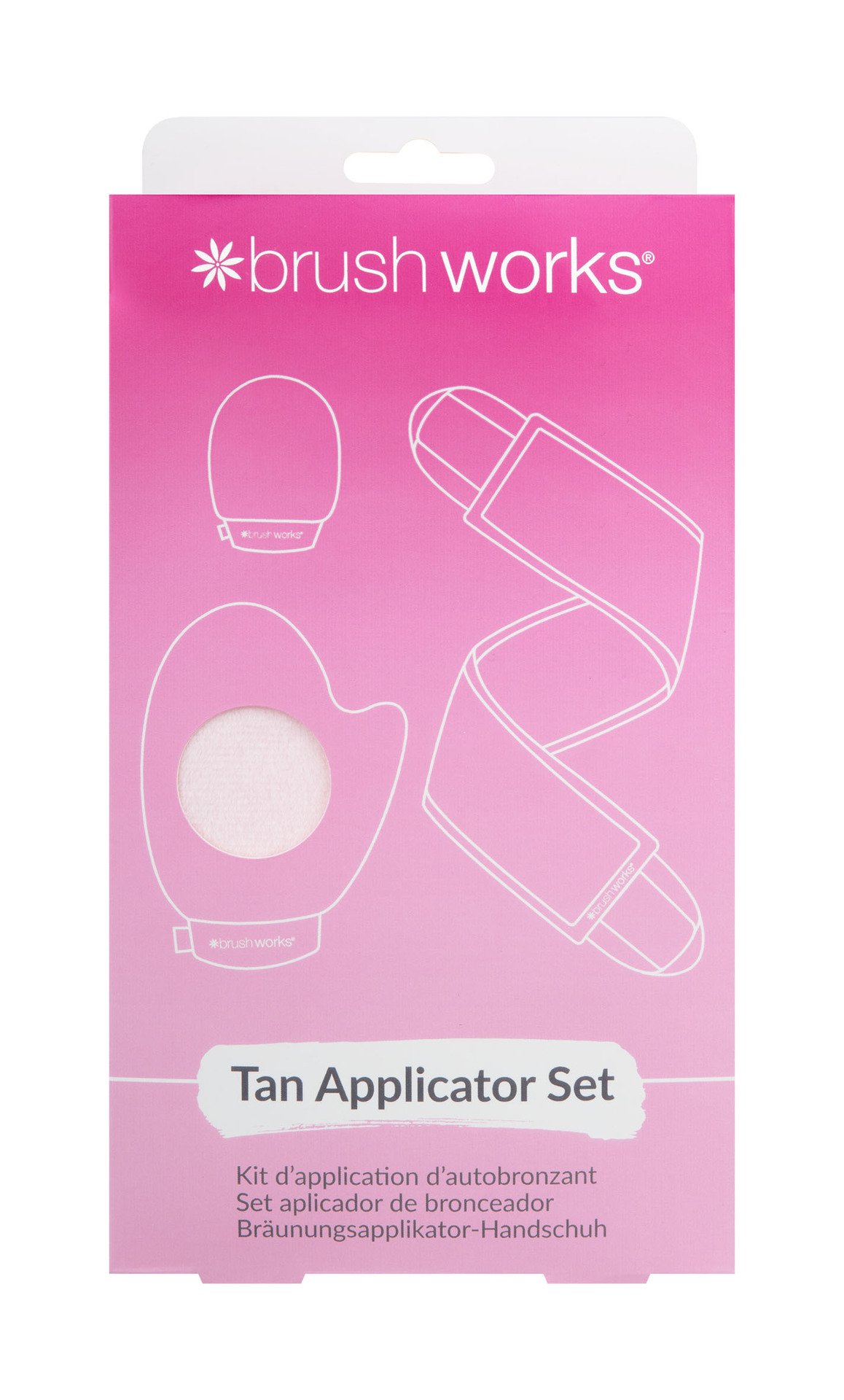 Brushworks Tan Applicator Set 3 st