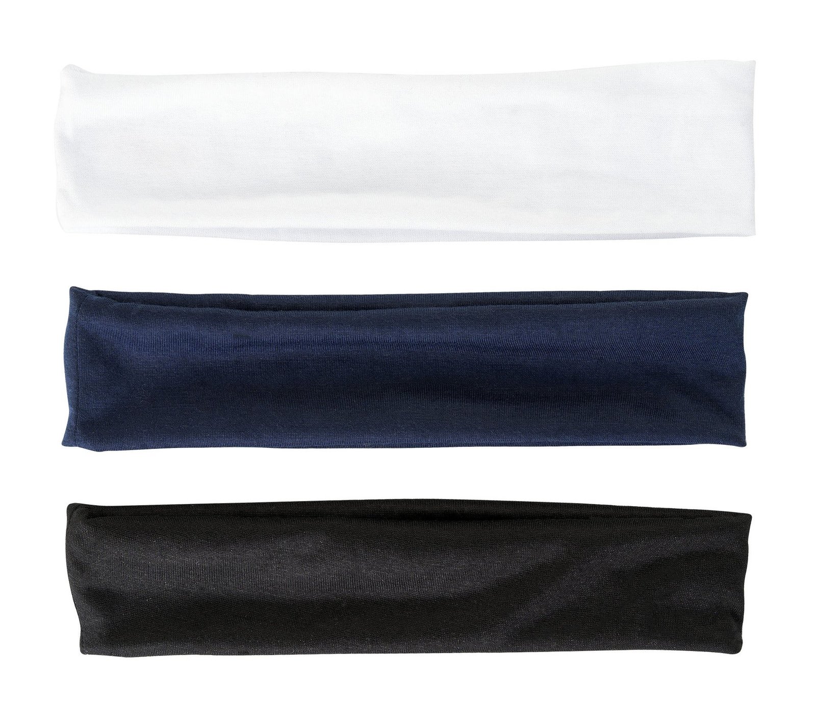 Brushworks Jersey Headbands 3 st