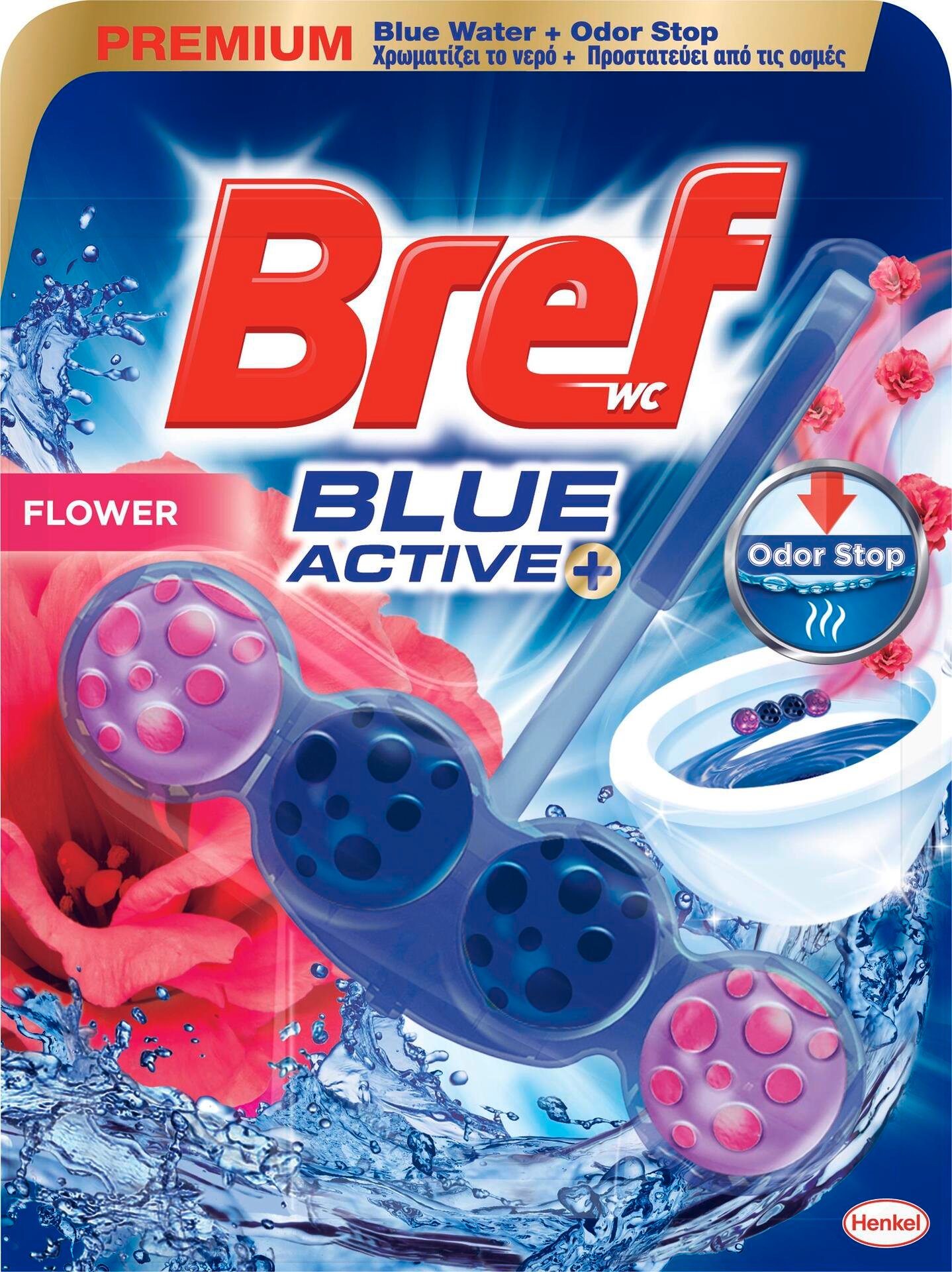 WC Bref Blue Active Flower 50 g