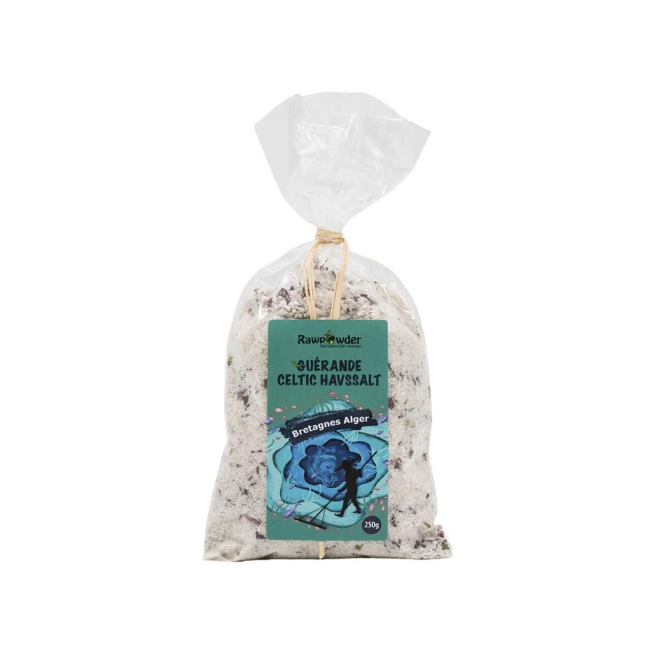 Rawpowder Guérande Celtic Havssalt − Bretagnes Alger 250 g